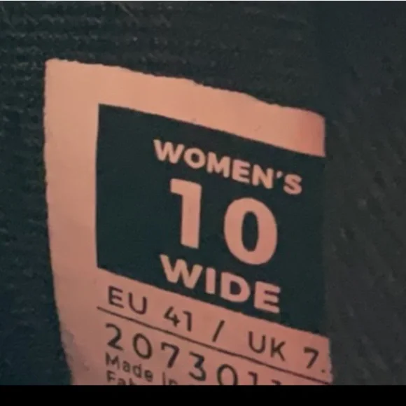 Kuru ATOM Jet Black & white Sneakers size 10 Wide - Picture 6 of 9